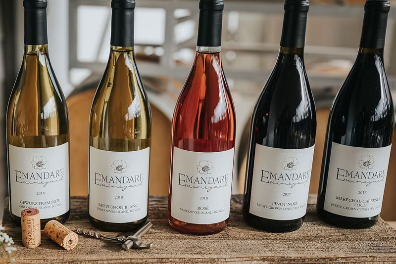 Wineries near Victoria BC